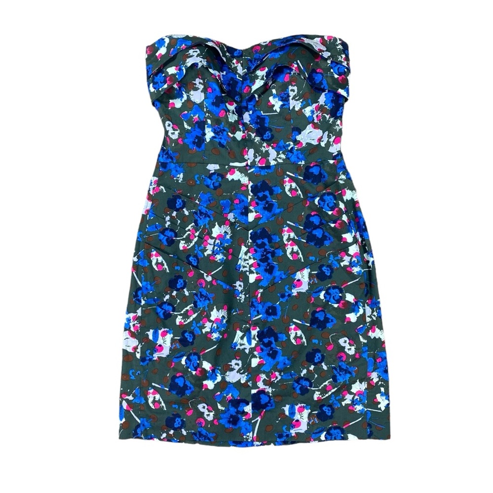 Woman’s Rachael Rachel Roy strapless multicolor dress size 4